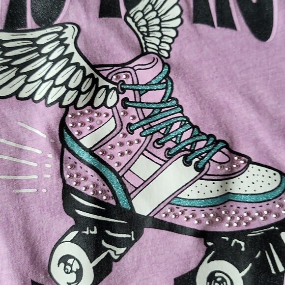 5/$25🧡 Girl's Graphic Tank Sz Large - Picture 2 of 6